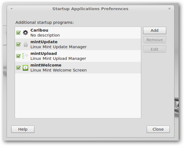 How to Make Programs Start Automatically in Linux Mint 12