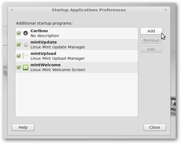 How to Make Programs Start Automatically in Linux Mint 12