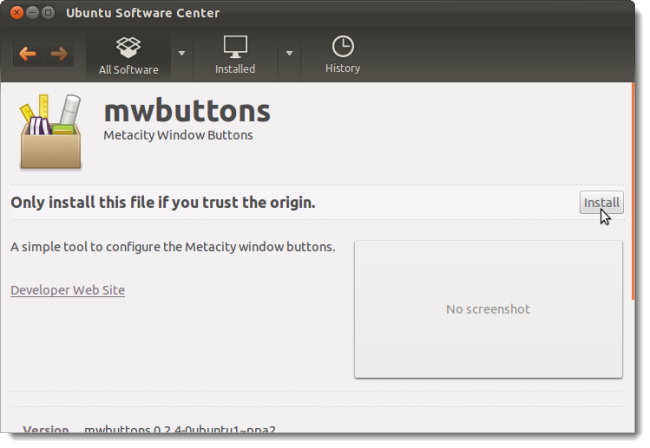 Linux Win Button Move the Window Buttons Back to the Right in Ubuntu 11.10