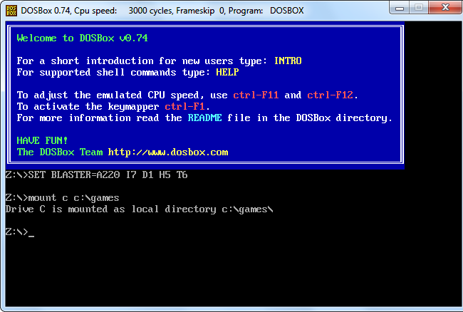 How To Use DOSBox To Run DOS Games and Old Apps