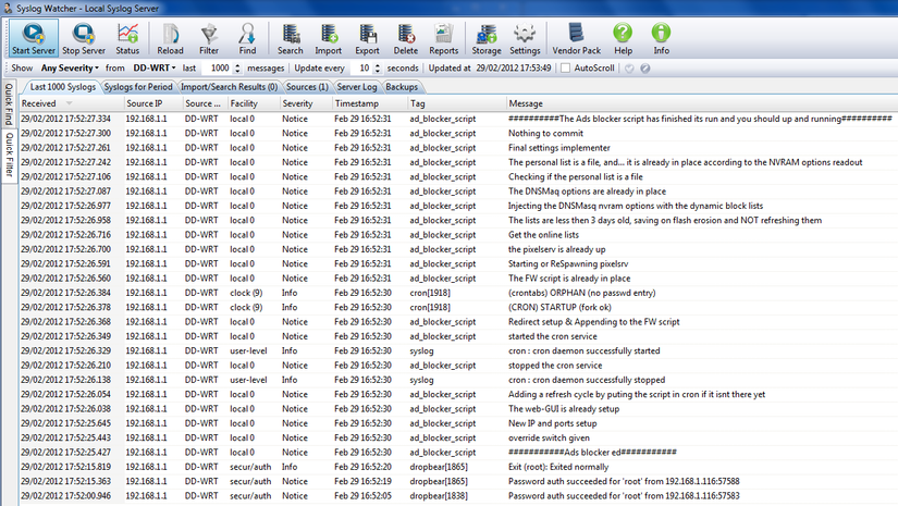 How to Remotely Collect Server Events Using Syslog