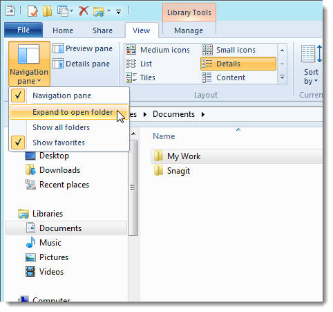 Using the New Windows Explorer Ribbon in Windows 8
