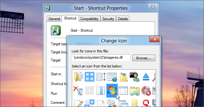 Make Your Own Windows 8 Start Button with Zero Memory Usage