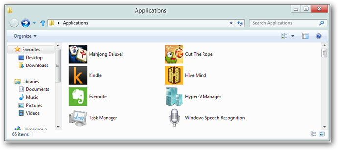 How to Access Metro Apps from Windows Explorer in Windows 8