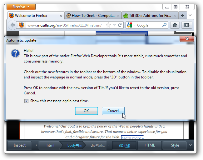 Firefox Web Development Tools How to Use Firefox's Web Developer Tools to View Website Structures in 3D