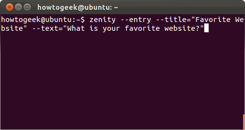 How to Make Simple Graphical Shell Scripts with Zenity on Linux