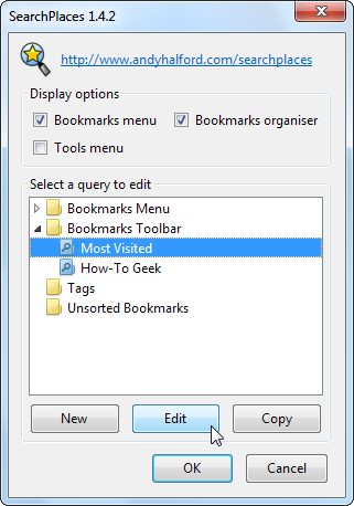 How to Create Custom Smart Bookmarks Folders in Firefox
