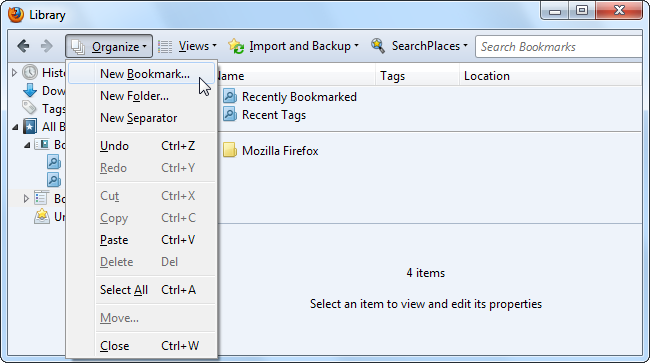 How to Create Custom Smart Bookmarks Folders in Firefox