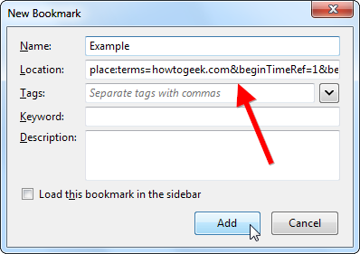 How to Create Custom Smart Bookmarks Folders in Firefox