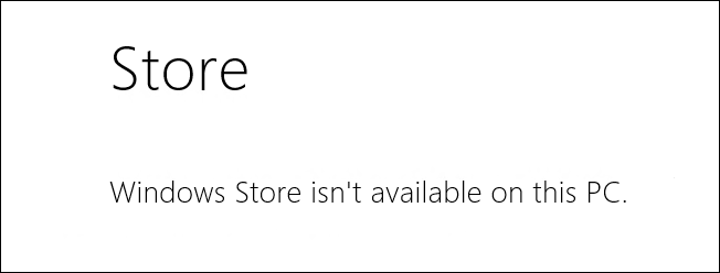 How to Disable the Windows Store in Windows 8