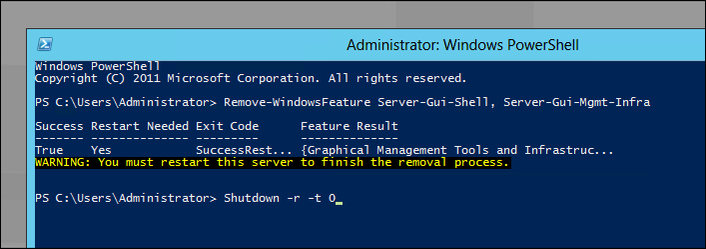 How to Turn the GUI Off and On in Windows Server 2012