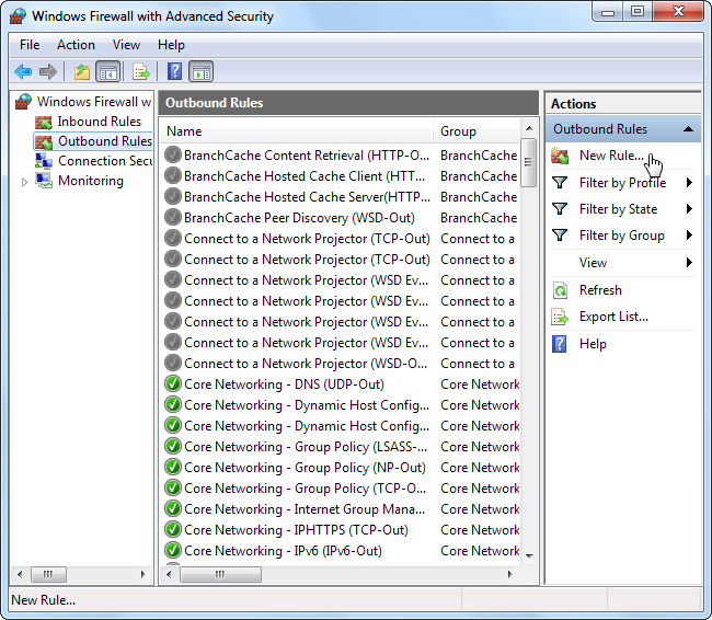 How to Create Advanced Firewall Rules in the Windows Firewall