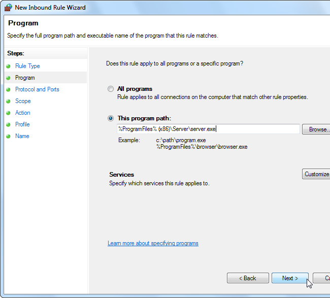How to Create Advanced Firewall Rules in the Windows Firewall