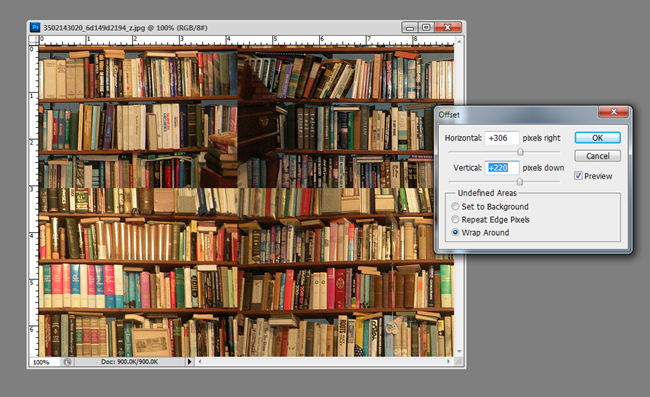 Make A Seamless Tiling Background for Webpages In About Ten Seconds