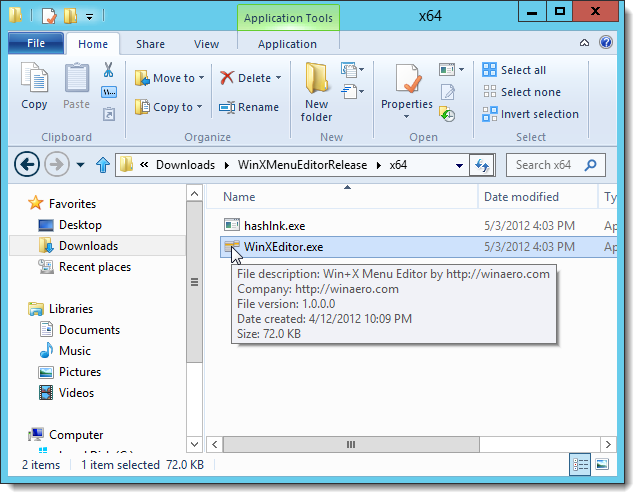 Win X How to Edit the Win+X Menu in Windows 8 and 10