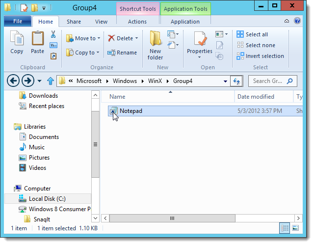 How to Add Items to the New Win+X Menu in Windows 8