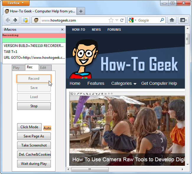How to Automate Repetitive Web Browser Tasks With iMacros