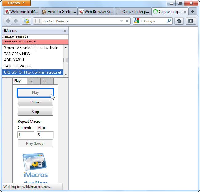 How to Automate Repetitive Web Browser Tasks With iMacros