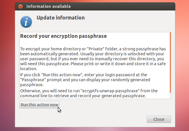 How to Encrypt Your Home Folder After Installing Ubuntu