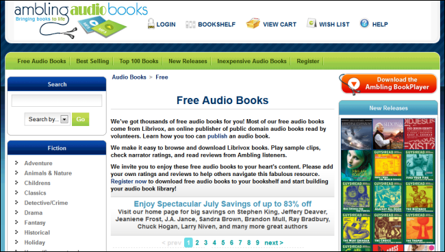 The Best Websites for Downloading, Renting, and Purchasing Audiobooks