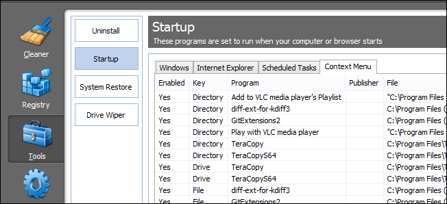 How to Clean Up Your Messy Windows Context Menu with CCleaner
