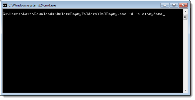 Empty Directory Automatically Clean Out and Remove Empty Files and Folders
