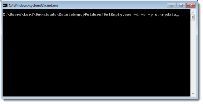 Empty Directory Automatically Clean Out and Remove Empty Files and Folders