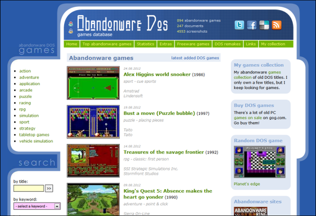 The Best Websites for Downloading and Playing Classic Games