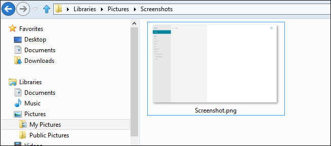 How to Take a Screenshot in Windows 8 with No Extra Software
