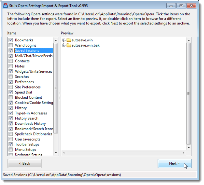How to Backup and Transfer Opera Settings, Profiles, and Browsing Sessions
