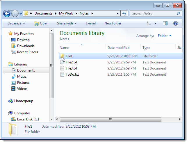 How to Create a Folder from Selected Files in Windows