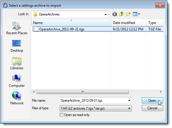How to Backup and Transfer Opera Settings, Profiles, and Browsing Sessions