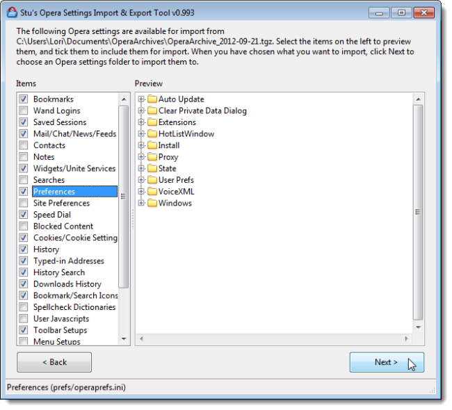 How to Backup and Transfer Opera Settings, Profiles, and Browsing Sessions
