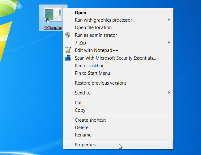 How To Create a Shortcut That Lets a Standard User Run An Application ...