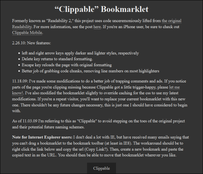 The Most Useful Bookmarklets to Enhance Your Browsing Experience