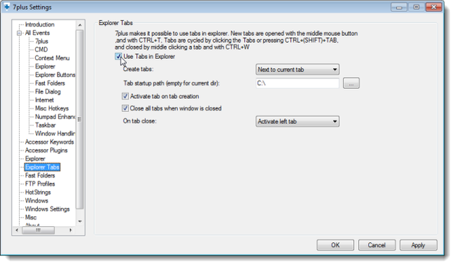 Easily Tweak Windows 7 and Vista by Adding Tabs to Explorer