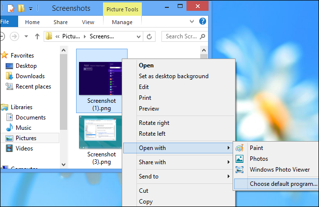 How To Make Images, Music, Video, and PDF Files Open On The Desktop in ...