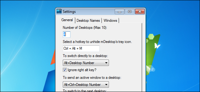 Use a Free Utility to Create Multiple Virtual Desktops in Windows