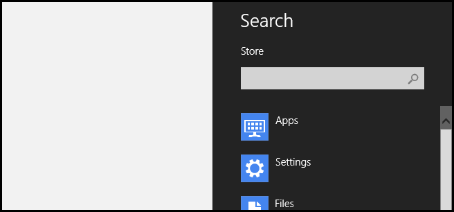 How to Delete or Disable Search Charm History in Windows 8
