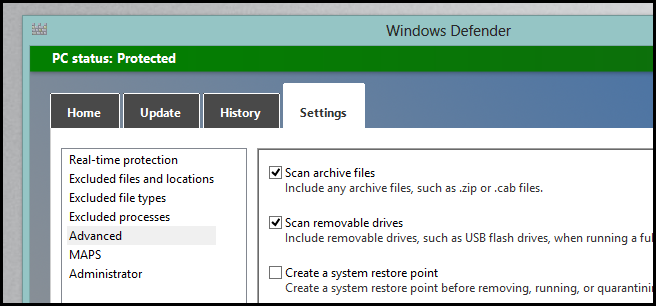 How to Make Windows 8's Built-in Anti-Virus Scan Removable Drives