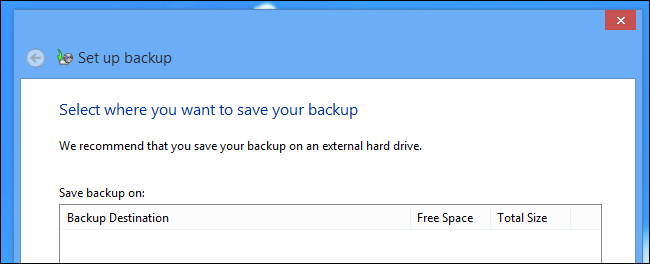How to Use Windows 7's Backup Tools in Windows 8