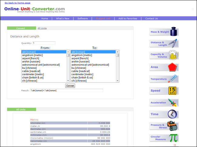 The Best Free Programs and Websites for Converting Units and Currency