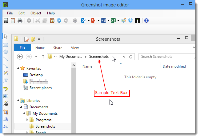 Insert Screen Shot Box Greenshot is a Free, Lightweight Screenshot Utility with Many Useful ...