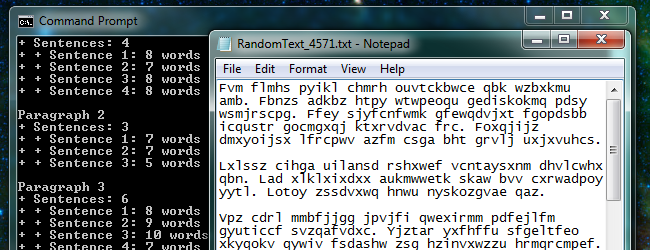 Random Text Extracts How to Generate Paragraphs of Completely Random/Gibberish Text