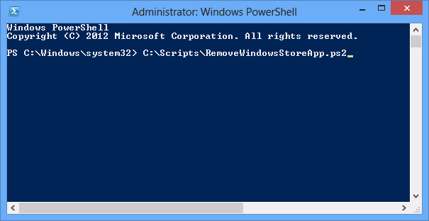 Use PowerShell to Remove Multiple Modern Apps from Windows 8