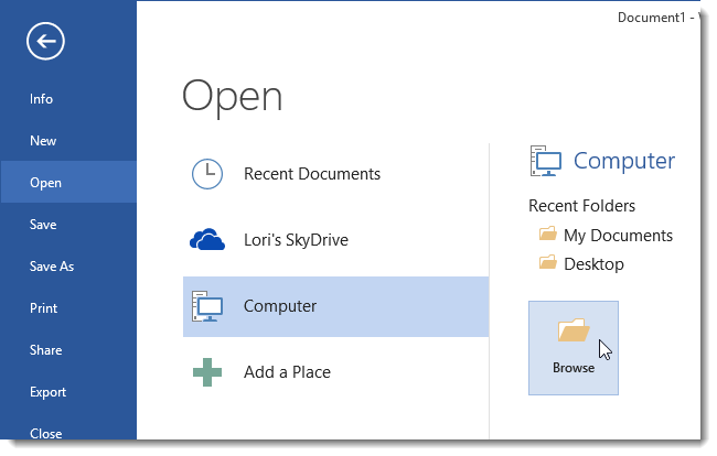 How to Convert Text from a PDF File into an Editable Word 2013 Document