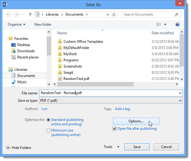How to Convert Text from a PDF File into an Editable Word 2013 Document
