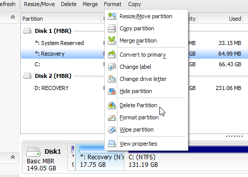 Remove Your PC’s Recovery Partition and Take Control of Your Hard Drive