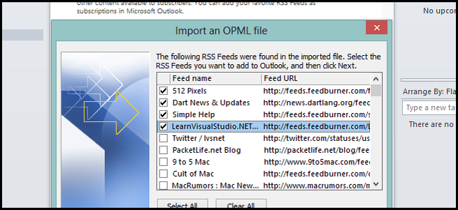 Gmail Rss Output How to Import Your Google Reader RSS Feeds into Outlook