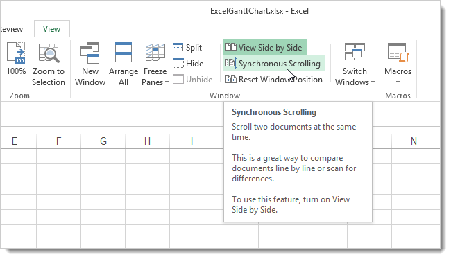 How to View Spreadsheets Side-by-Side in Separate Windows in Excel